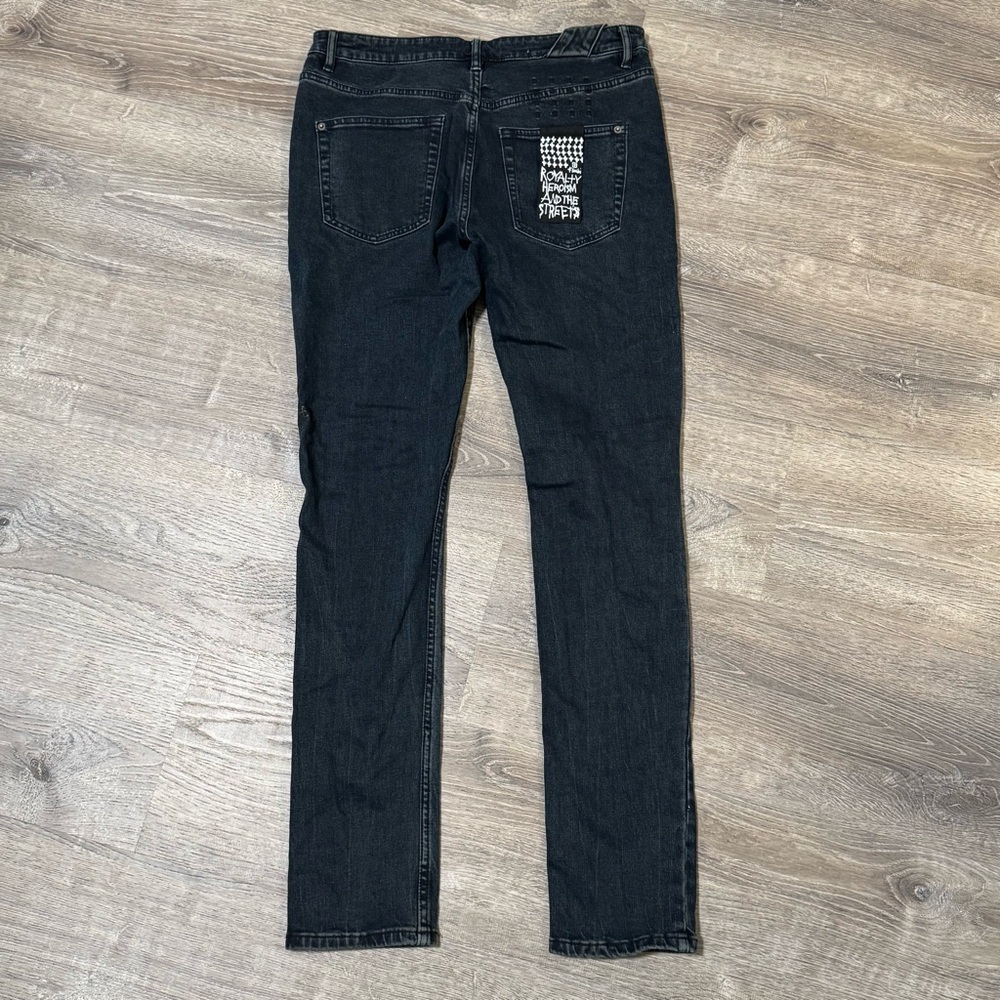 Ksubi Chitch Jeans 33 Distressed Royalty Heroism & The Streets Denim Skinny